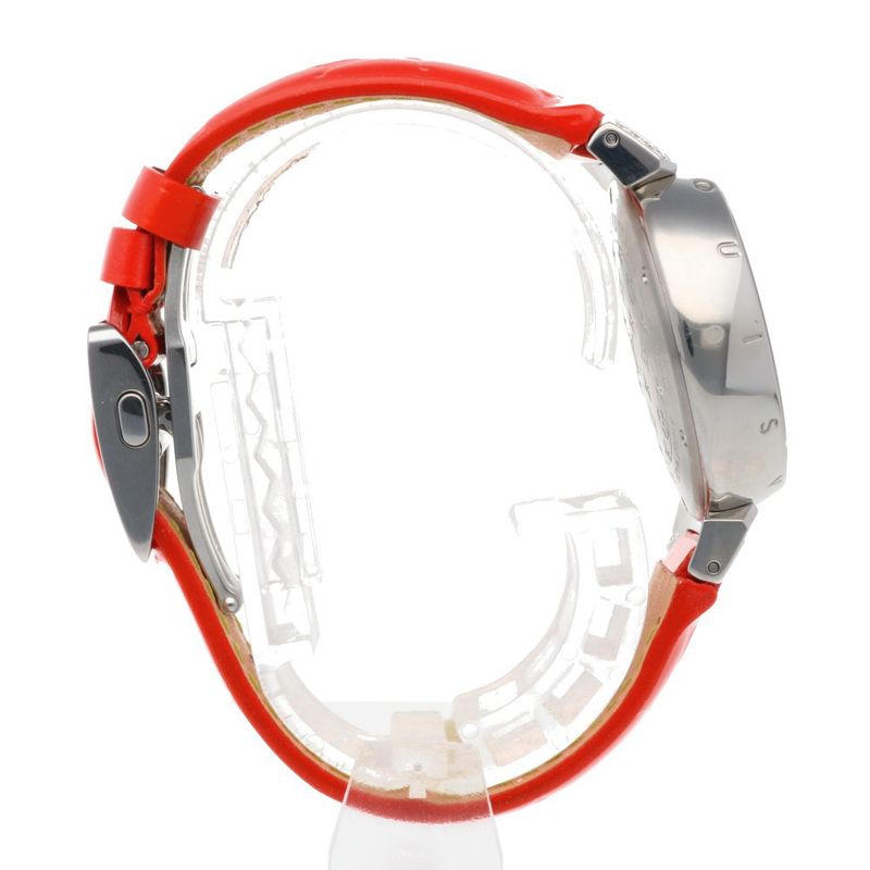 Louis Vuitton Tambour Heart Love Watch Stainless Steel Quartz 1 Silver Red White