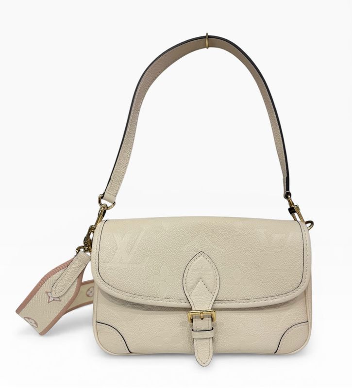 Louis Vuitton Diane Cles Monogram Empreinte Leather Shoulder Bag Cles Mu