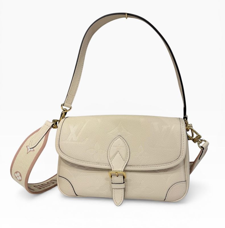 Louis Vuitton Diane Cles Monogram Empreinte Leather Shoulder Bag Cles Mu