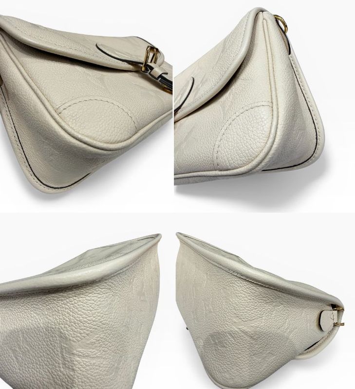 Louis Vuitton Diane Cles Monogram Empreinte Leather Shoulder Bag Cles Mu