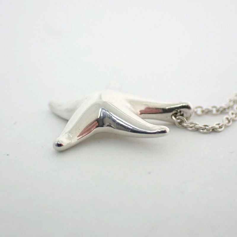 Tiffany & Co 925 Star Fish Pendant Necklace