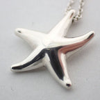 Tiffany & Co 925 Star Fish Pendant Necklace