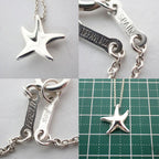 Tiffany & Co 925 Star Fish Pendant Necklace