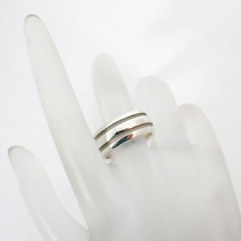 Tiffany & Co 925 Double Ring