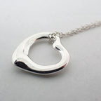 Tiffany & Co 925 Open Pendant Necklace