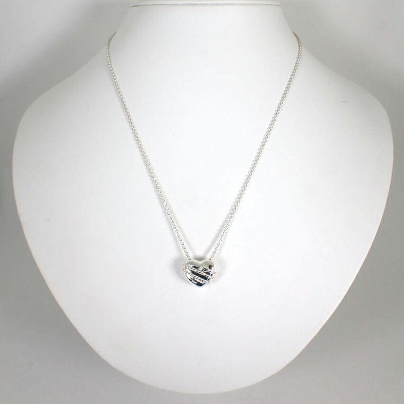 Tiffany & Co 925 Heart Arrow Pendant Necklace