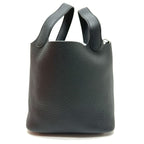 Hermes Handbag Picotin Lock PM Taurillon Clemence Black