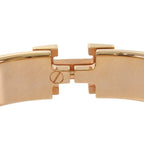 Hermes Enamel Bracelet Click White Gold