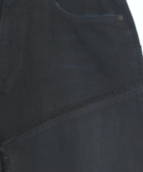 Balenciaga Denim Pants Double Knee Cotton Indigo