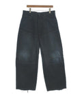 Balenciaga Denim Pants Double Knee Cotton Indigo