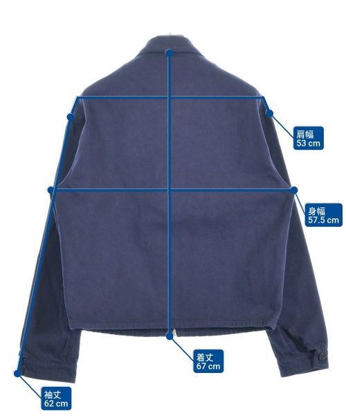 Prada Jacket Cotton Blue Navy