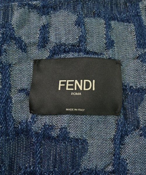 Fendi Casual Shirt Cotton Denim Indigo