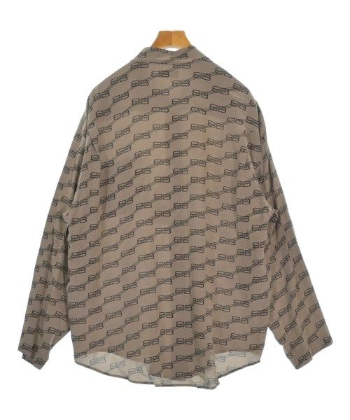 Balenciaga Casual Shirt Silk Brown