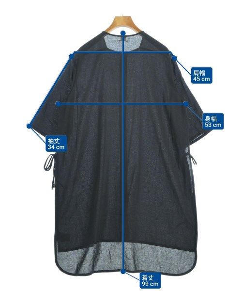 Hermes Blouse Cotton Blue Navy