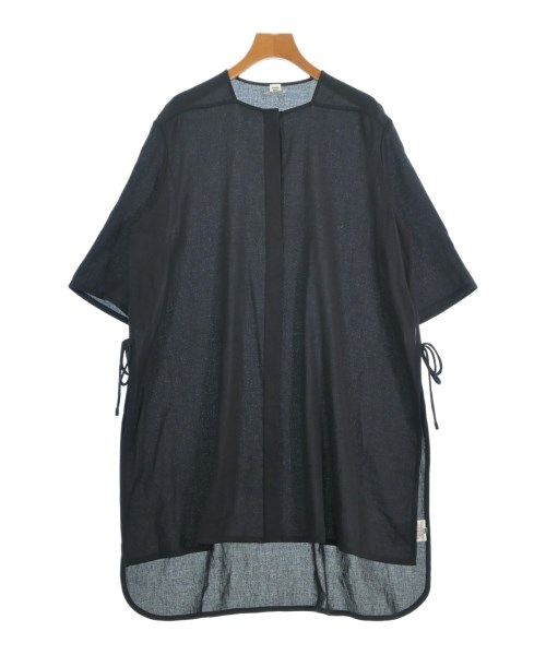 Hermes Blouse Cotton Blue Navy