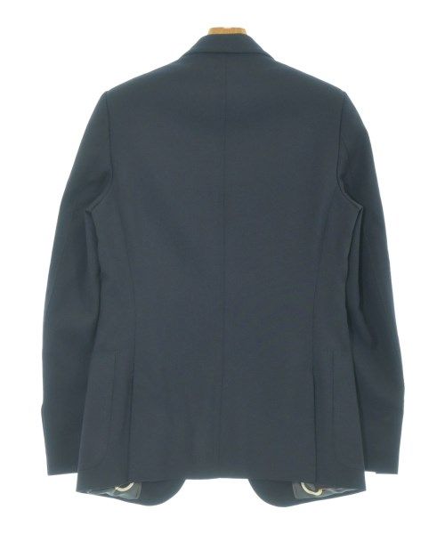 Gucci Tailored Jacket Wool Silk Navy Blue