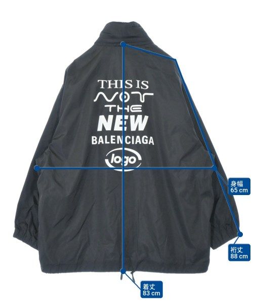 Balenciaga Jacket Nylon Black