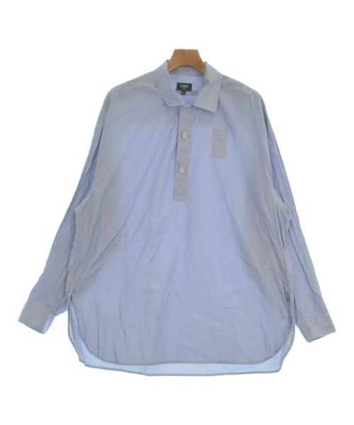 Fendi Casual Shirt Cotton White Blue