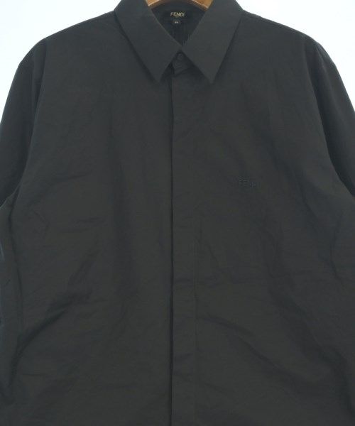 Fendi Casual Shirt Cotton Black