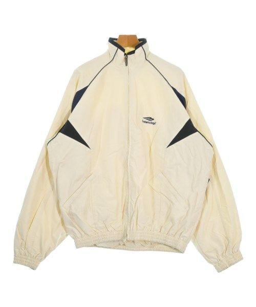Balenciaga Jacket Nylon Ivory Navy Black