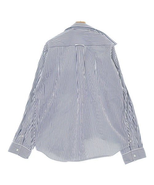 Balenciaga Casual Shirt Cotton Navy White