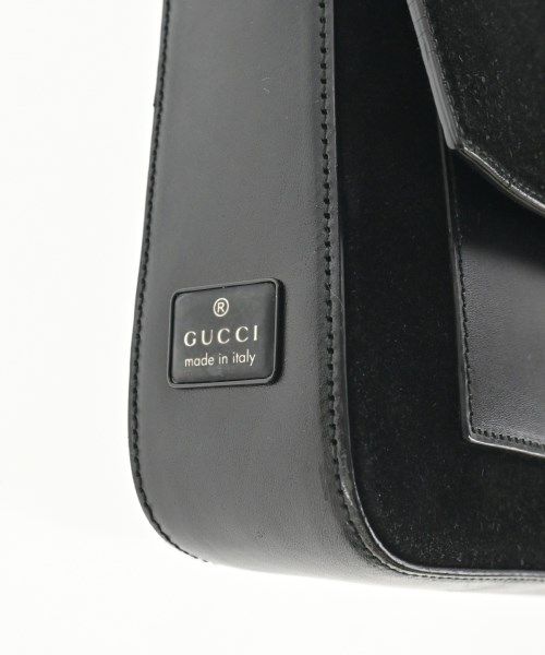 Gucci Shoulder Bag Leather Black