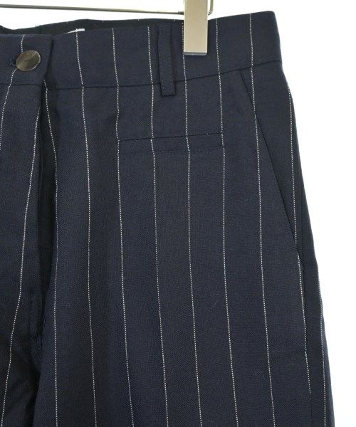 Loewe Trousers Pants Wool White Navy