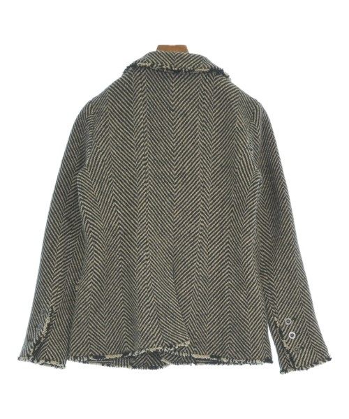 Chanel Jacket Wool Silk Black Beige