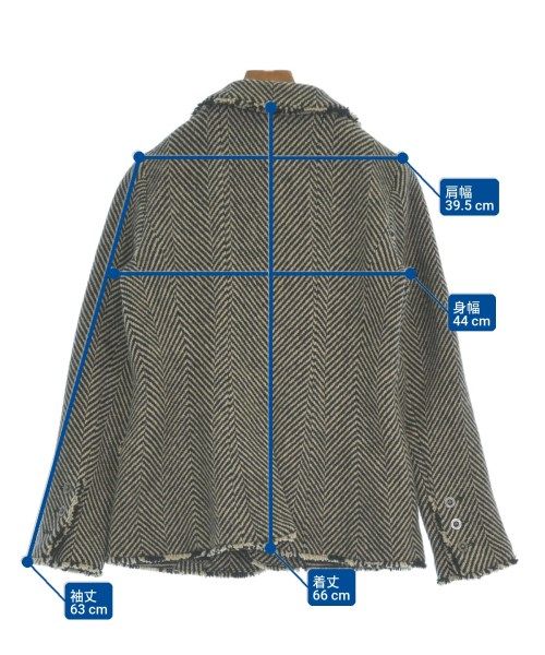 Chanel Jacket Wool Silk Black Beige