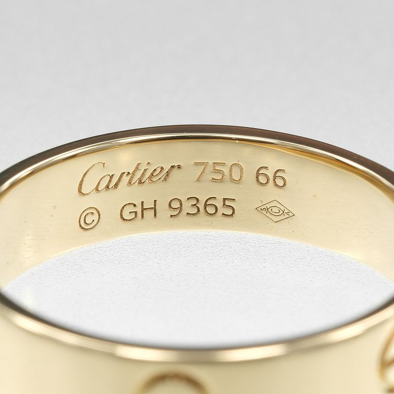 Cartier Love 18K Yellow Gold Ring