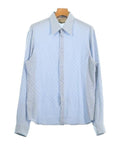 Gucci Casual Shirt Silk Blue Light