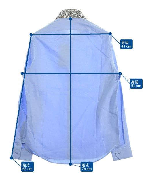 Gucci Casual Shirt Cotton Blue