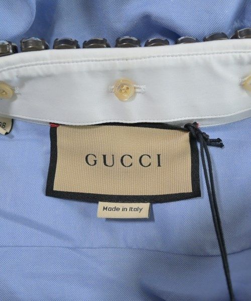 Gucci Casual Shirt Cotton Blue