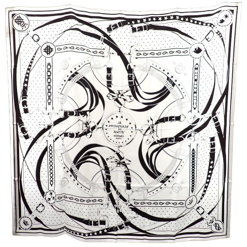 Hermes Carre Double Face 140 Morning Walk Bandana