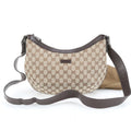 Gucci GG Canvas Leather Shoulder Bag