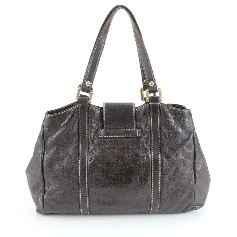 Guccissima Leather Tote Shoulder Hand Brown