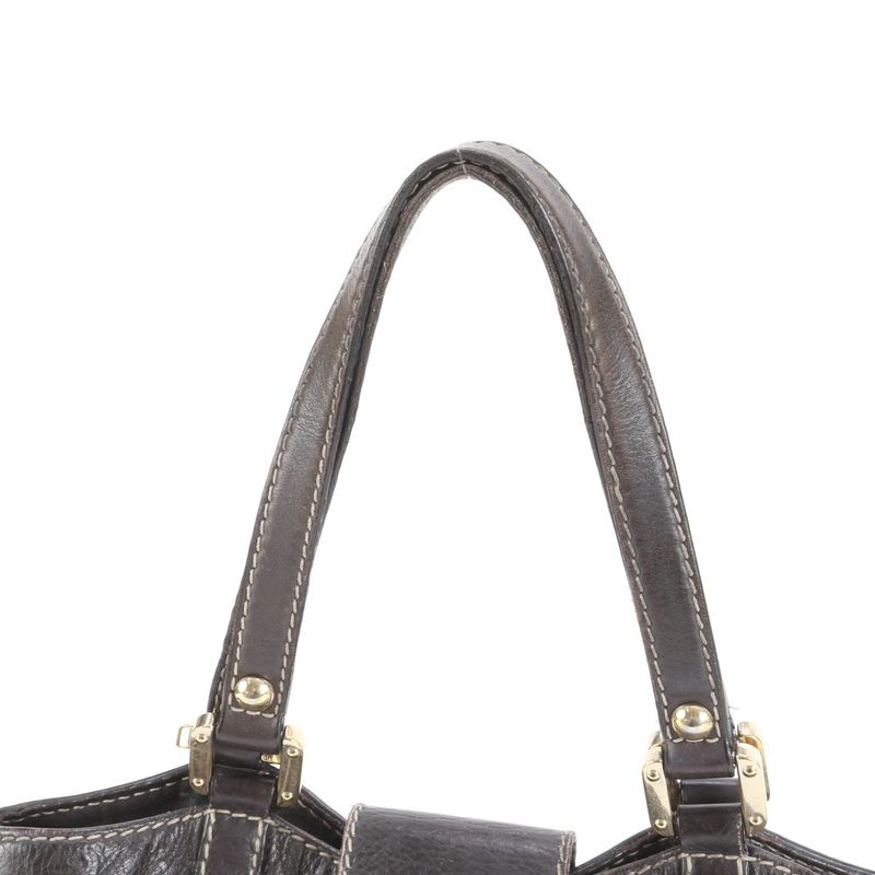 Guccissima Leather Tote Shoulder Hand Brown