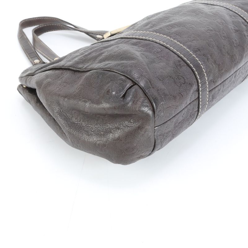 Guccissima Leather Tote Shoulder Hand Brown