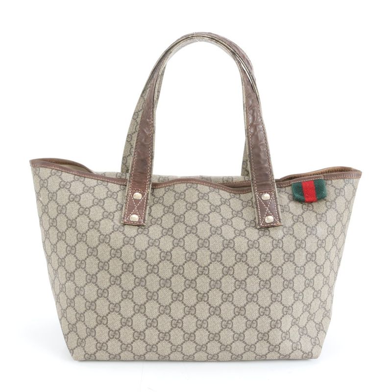 Gucci GG Supreme Leather Tote Shoulder Business