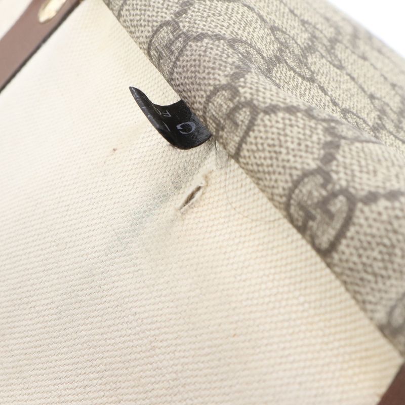 Gucci GG Supreme Leather Tote Shoulder Business