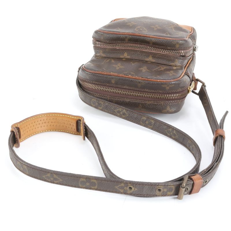 Louis Vuitton Monogram Amazon Leather Shoulder Bag Crossbody Eem