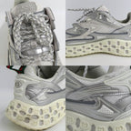 Gucci T Cube Sneakers Demetra Mesh 7.5 Gray White Low