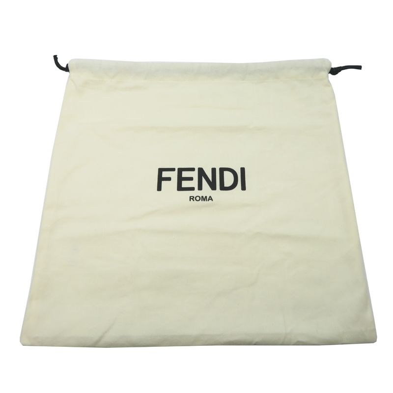 Fendi Second Bag Leather Navy
