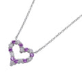 Tiffany & Co Necklace Diamond Pink Saffiano