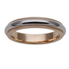 Tiffany & Co Ring Together Milgrain Silver Pink