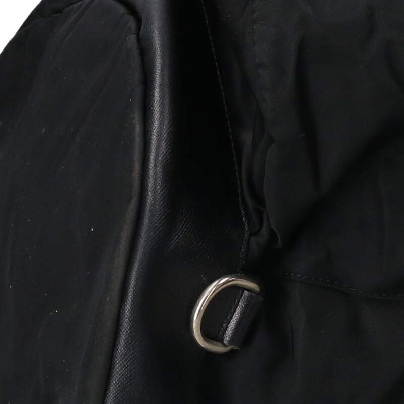 Prada Triangle Logo Nylon Backpack