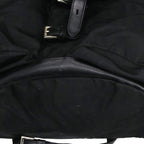 Prada Triangle Logo Nylon Backpack