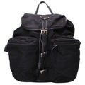Prada Triangle Logo Nylon Backpack