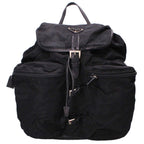 Prada Triangle Logo Nylon Backpack