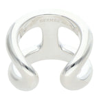 Hermes Osmose GM Silver Ring 49